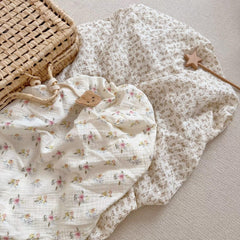 BuLuTu two pack crib sheets for easy changes and matching bedding.