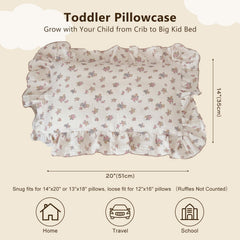 BuLuTu tuberose pattern close-up highlights playful nursery decor and style