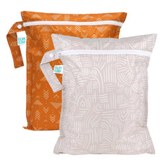 Bumkins Desert Boho 2pk organized travel storage for damp items
