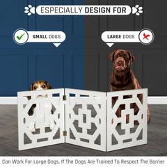 Bundaloo adjustable-width dog gate adapts to different openings.
