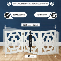 Bundaloo dog gate foldable for compact storage and easy transport.