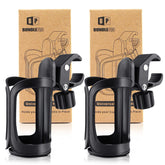 BundlePRO pack-2-stroller-cup-holders front view for easy-access beverages on the go.
