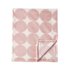 Bunnikins & Clover baby blanket closeup stitches β durable seams and wrinkle resistance.