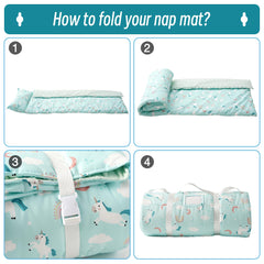 Bunnikins & Clover removable pillow highlights easy washing and quick cleaning.