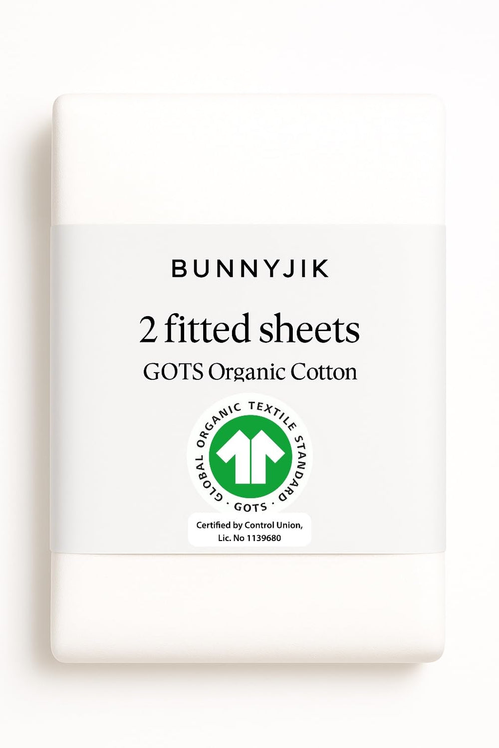 Bunnyjik GOTS organic bassinet sheet closeup plush weave for breathable baby comfort
