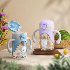 Bunnytoo sippy cup leak-resistant design keeps messes contained during play.