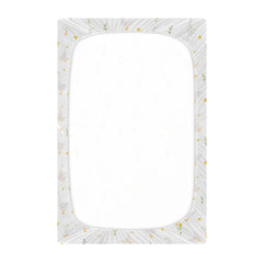 Burbuja Goose Bird Twig crib sheet with snug elastic band for secure fit