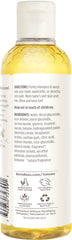 Burt's Bees Baby Bee Shampoo foam close-up highlights tear-free, soothing bath experience.