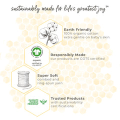 Burt's Bees Baby Bibs machine washable design ensures lasting softness and easy cleanup.