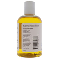 Burt's Bees Baby Oil pediatrician-tested formula shown on skin surface without irritation.
