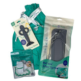 Busy Baby mat close-up showing silicone texture and suction cups for mess-free meals.