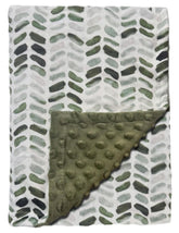 BUTTZO baby blanket double-layer minky texture offers plush softness for cozy cuddles