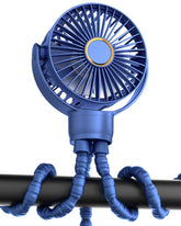 buywoo portable stroller fan clip-on keeps baby cool during outdoor walks.