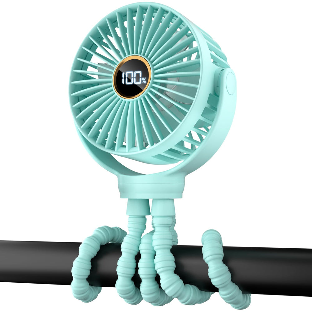 BuyWoo portable-stroller-mini-fan-360-rotation delivers precise airflow on the go.