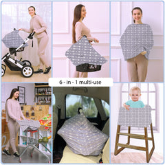 ByeBye Calorie car seat cover provides high-chair coverage for meals.
