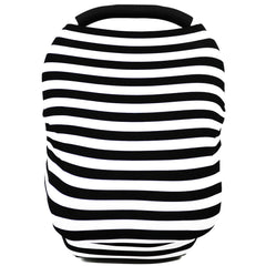 ByeBye Calorie carseat cover high-stretchy provides quick, private shade for baby on car rides.