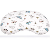 BYRIVER CarCity kids pillow 12x22 close-up shows bedtime comfort for active sleepers.