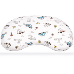 BYRIVER CarCity kids pillow 12x22 close-up shows bedtime comfort for active sleepers.