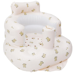 BZVQLO baby inflatable seat with built-in air pump enables quick setup for on-the-go feeding.