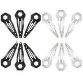 CACHIL mini multi-tool hair clip in black, discreet fashion with portable utility.