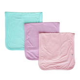 Caden Lane burp cloths ultra-soft-bamboo close-up shows gentle touch for baby skin.