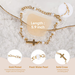 Cafzed baby baptism bracelet on wrist demonstrating adjustable fit for growing milestones