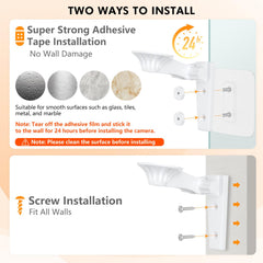 CaGuan wall mount fits Hello Baby HB65 for hands-free monitoring.