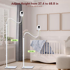 CaGuan heavy-duty-stability provides a sturdy base for reliable baby monitoring.