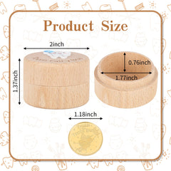Caiumai Tooth Fairy Box shows 3D tooth design for milestone keepsakes.