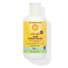 California Baby Calendula Hair Conditioner bottle front for plant-based kids hair care