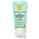 California Baby calming diaper rash cream jar shows zinc oxide for gentle rash support.