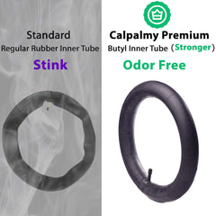 CALPALMY thick butyl rubber cross-section highlights improved shock absorption and durability.