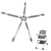 CAMTOVGCA high chair straps show Graco compatibility for secure fit.