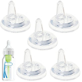 CAMTOVGCA sippy spout nipples for Dr. Brown's narrow bottle provide a secure, smooth sipping experience.