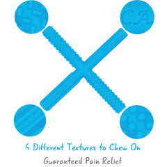 CANAY X Hollow Chew Tubes kid holding for oral motor play and teething relief