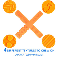 CANAY Xtra Tough chew stick durable design showcases a fashion-forward sensory outlet for kids