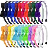 Candygirl bows headbands 22pc colorful set, versatile for daily wear