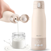 CapyBud bottle warmer travel compact fits in a diaper bag for on-the-go warmth