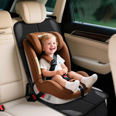 Car Seat Protector heavy-duty-material designed for frequent cleaning and regular use
