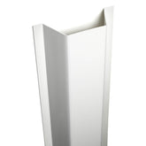 Cardea Solutions white finger pinch guard mounted on the door front prevents finger trapping