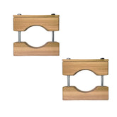 Cardinal Gates RC Round Clamp closeup demonstrates damage-free round-post attachment for safe gates.