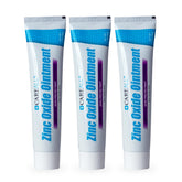 CareAll zinc oxide 20 barrier ointment tubes pack for diaper rash relief and skin protection.