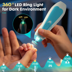 CareLAX ultra-quiet motor allows grooming while baby sleeps
