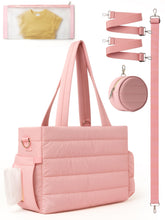 CarryWise large diaper bag tote highlights hospital-organization with roomy pockets for essentials.