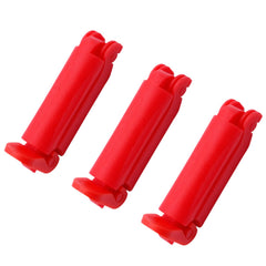 car seat belt clip red 3-pack keeps straps secure for safer travels