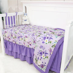 CARUILI fitted crib sheet elastic ensures a snug fit on standard mattresses.