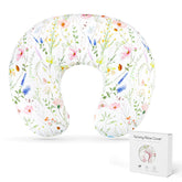 CARUILI nursing pillow cover fits Boppy-style pillows for comfortable breastfeeding sessions