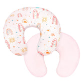 CARUILI nursing pillow cover with ultra-soft Minky texture for baby comfort