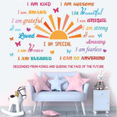 CASADECOR half-sun wall decal on nursery wall offers daily inspiration.