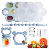 Catvegue baby feeder pouch enables self-feeding with small, digestible bites for tiny eaters.